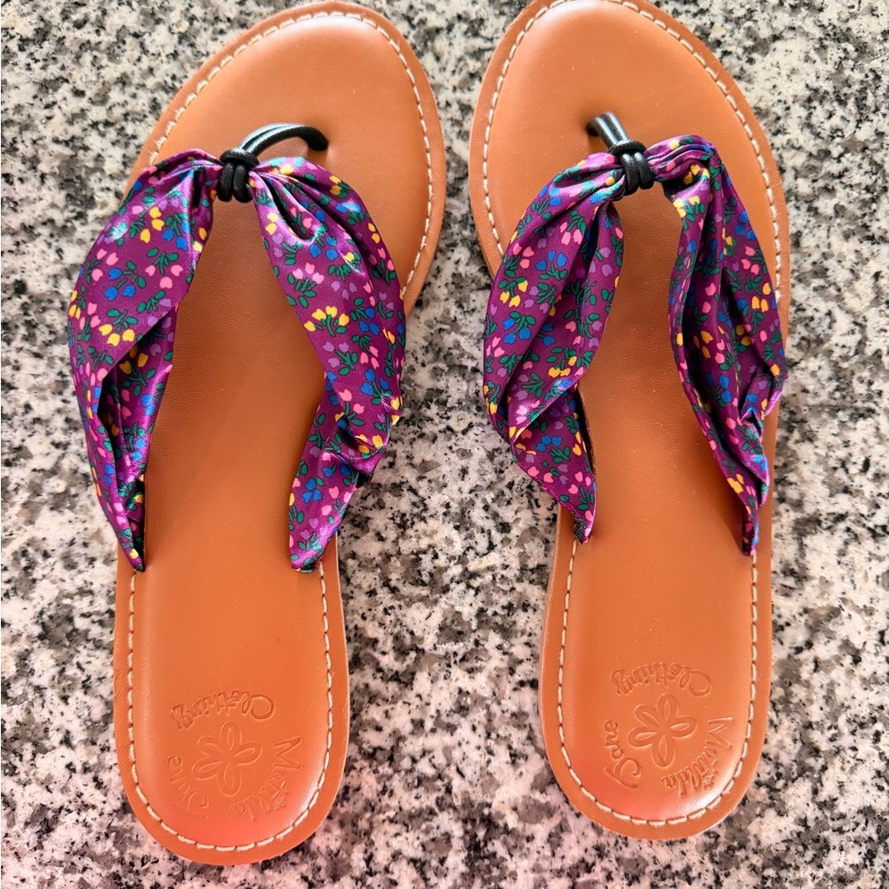 Matilda Jane Purple Floral Sandals